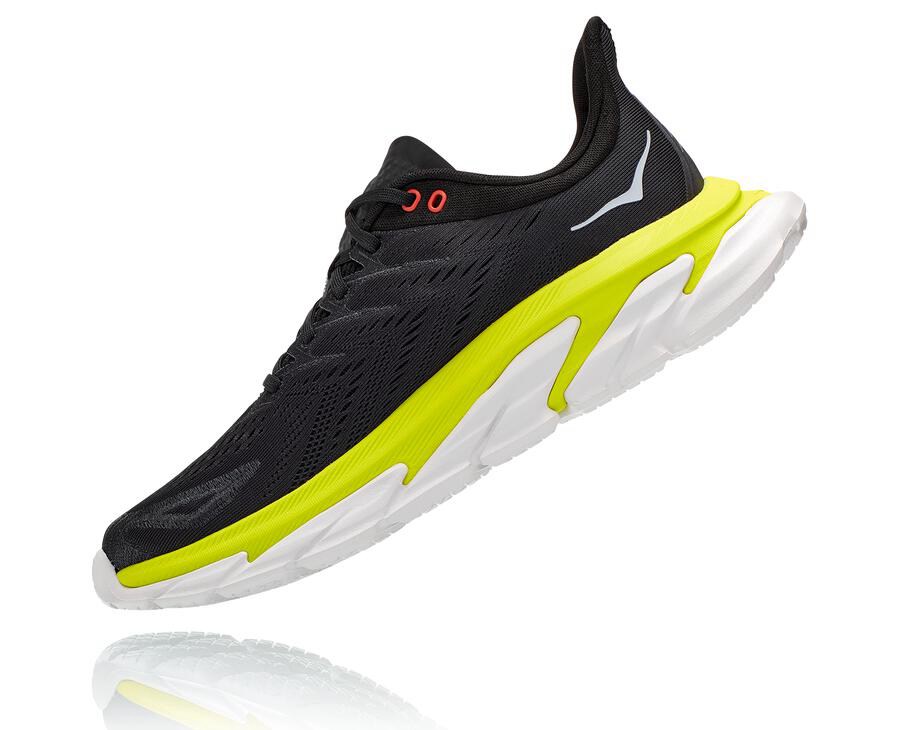 Tenis Hoka One One Masculino Pretas - Clifton Edge - 721-FPYBIM